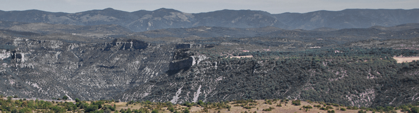 Causse de Blandas vu de Navacelles